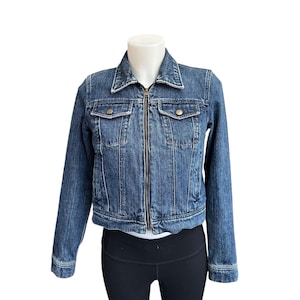 Y2k Fur Denim Jacket - Etsy