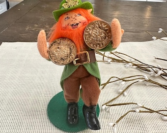 Annalee Mobilitee Dolls 1990s Lucky the Leprechaun Vintage