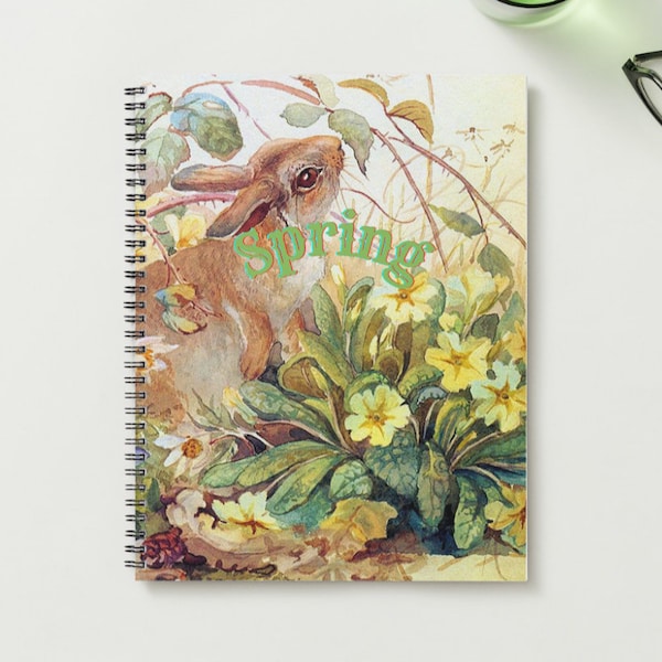 Edith Holden Planner Spring Vintage Artistic Daily Weekly Monthly ToDo List SWOT Vision Board Yearly Review Essential Personal Template