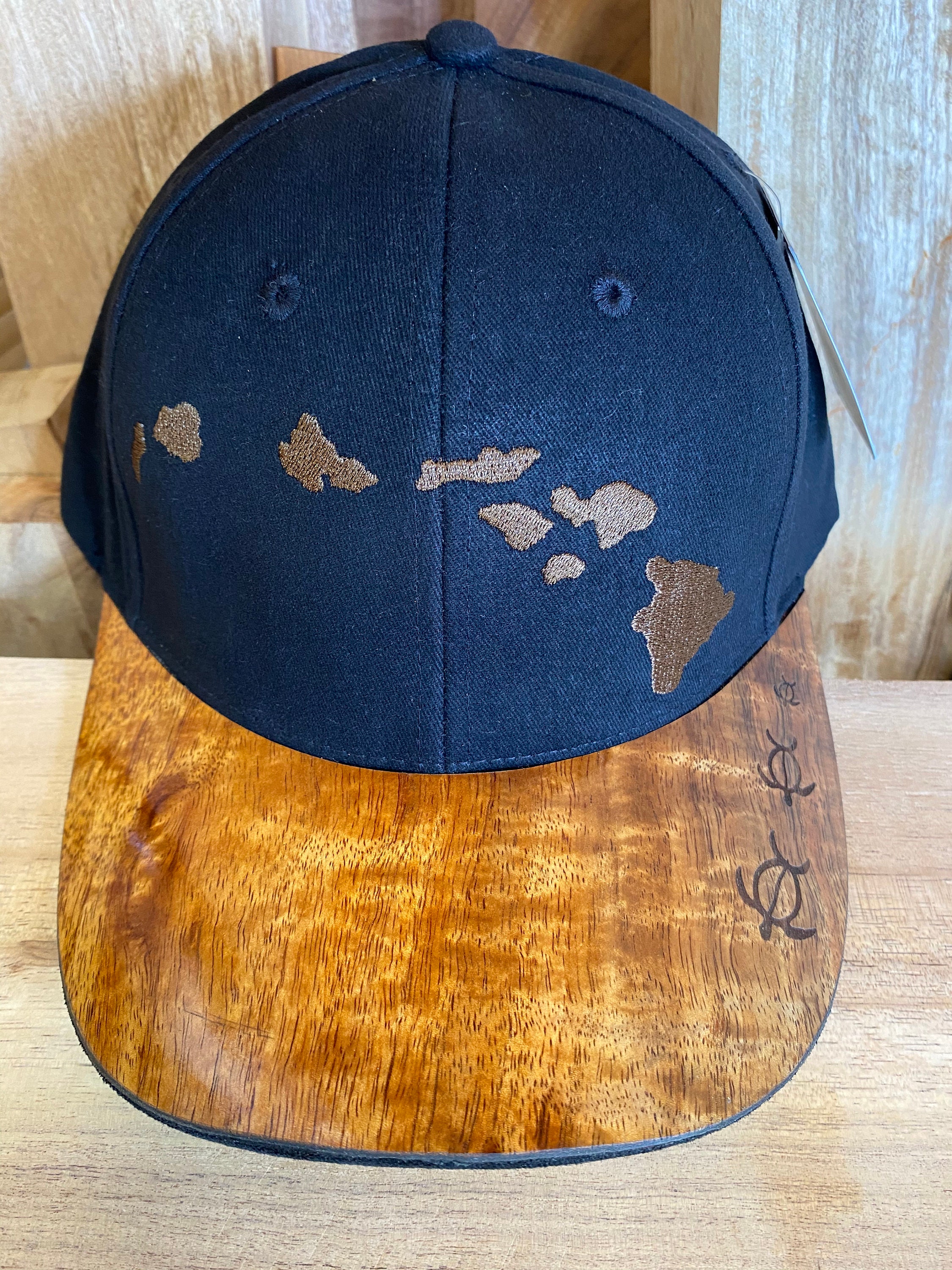 Bendable Koa Wood Billed Hat - Etsy