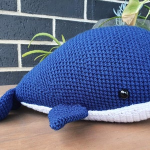 Large Whale Amigurumi plushie toy ocean child
