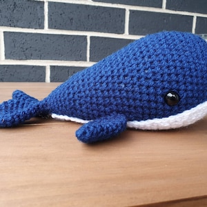 Whale Amigurumi plushie toy ocean child