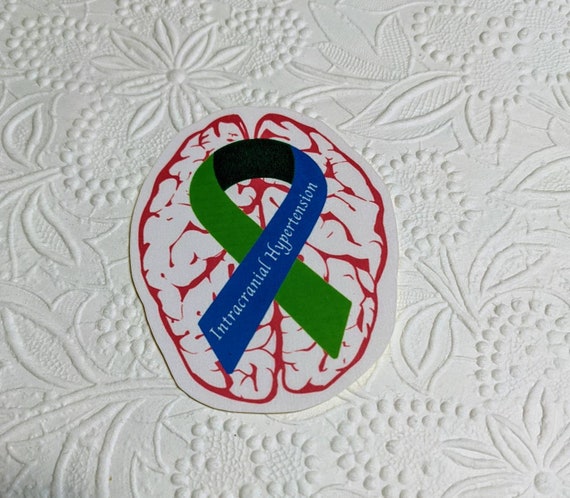 IIH Brain Logo Sticker. All Profits Doubled and Donated to IIH | Etsy