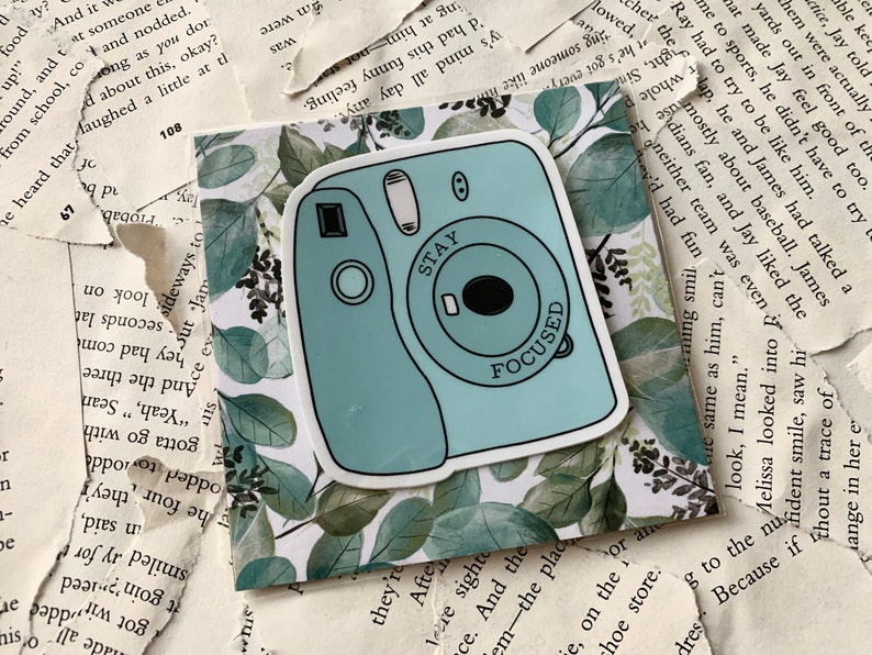 Aesthetic Polaroid Sticker Aesthetic Stickers Vsco Etsy