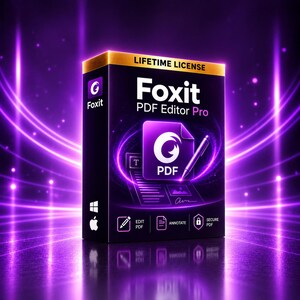Foxit PDF Editor Pro 2026 – Lebenslange Lizenz (Sofort-Download)