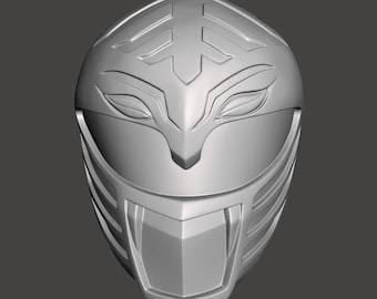 Green Ranger Shredder Helmet [stl] [DIGITAL FILE ONLY} - Etsy