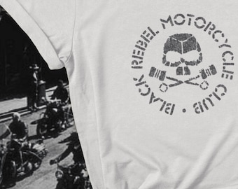 Black Rebel Motorcycle Club Shirt, the Wild One Tshirt, BRMC Black Rebel Motorcycle Club Shirt, the Wild One Tshirt, BRMC