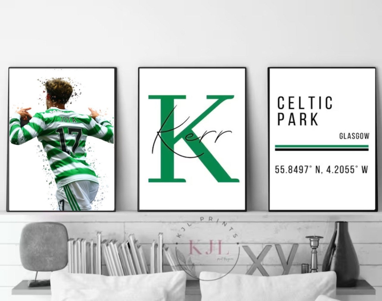 Celtic FC Wall Sticker - Inside Stadium Flag Day Wall Decal Football Art -  Themed Wall Art