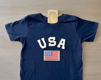 Kids 4th of July Shirt, 4th of July Toddler Girl Outfit, 4th of July Toddler Boy Outfit, USA Toddler Shirt, Toddler Tees, Toddler Shirts