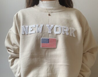 nyu sweatshirt vintage