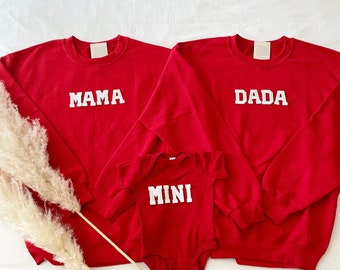Christmas Family Matching Outfit | Christmas Family Pajama | Family Christmas Sweaters |Christmas Pregnancy Announcement |Coming Home Outfit