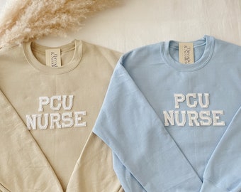 PCU Nurse Sweatshirt | PCU Nurse Gifts | PCU Nurse Shirt | Progressive Care Unit Nurse Gifts | Pcu Nurse Crewneck | Gift for Pcu Nurse