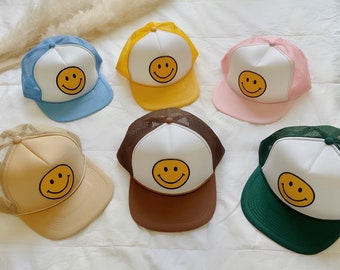 Smiley Face Hat - Etsy