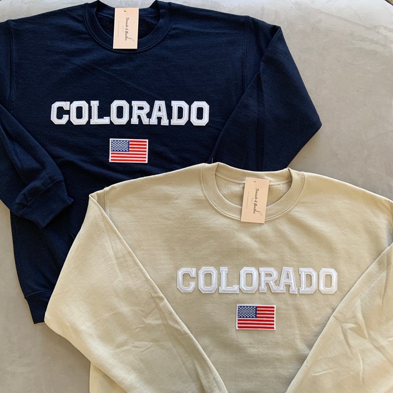 Unisex Colorado Sweatshirt Colorado Crewneck Colorado - Etsy