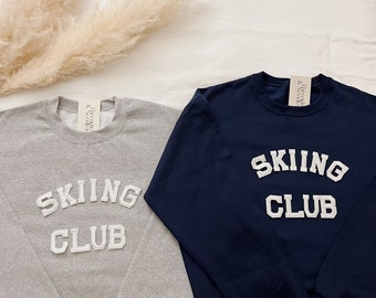 Ski Sweatshirt, Ski Crewneck, Ski Shirt, Apres Ski Sweatshirt, Skiing Sweatshirt, Colorado Sweatshirt, Skiing Lover Gifts, Winter Sweatshirt