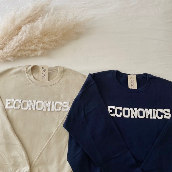 Economics Sweatshirt, Economics Shirt, Economics Gifts, Economics Professor Gifts, Economics Graduation Gift, Economics Student gift