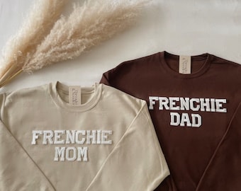 French Bulldog Mom Sweatshirt | French Bulldog Dad Sweatshirt | Frenchie Mom Sweatshirt  | Frenchie Dad Sweatshirt | French Bulldog Gifts