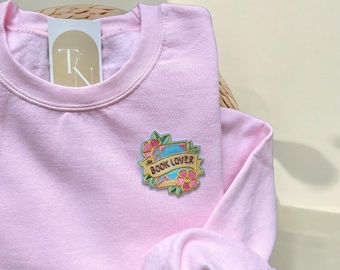 Book Lover Sweatshirt, Book Lover Gifts, Bookish Sweatshirt, Bookworm Sweatshirt, Bookworm Gifts, Librarian Sweatshirt,Reading Teacher Shirt