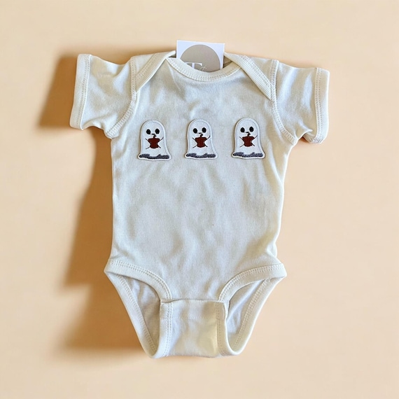 Bambino neonato vesti di Halloween vesto zucca ricamo