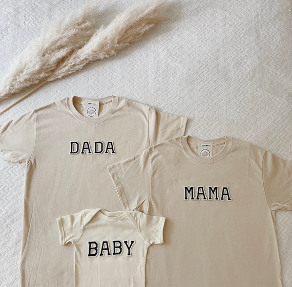 Matching Family Shirt Baby Shower Gift Hospital Outfit Baby Mom