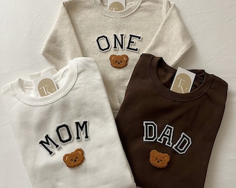 Beary First Birthday, 1st Birthday Family Shirts, Family Birthday Shirts, 1st Birthday Outfit Boy, 1st Birthday Outfit Girl, Bear Birthday