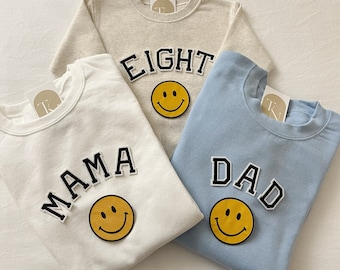 8th Birthday Family Shirts, Family Birthday Shirts, 8th Birthday Shirts, Eighth Birthday Outfit, EIGHT Sweatshirt,8 Year Old Birthday