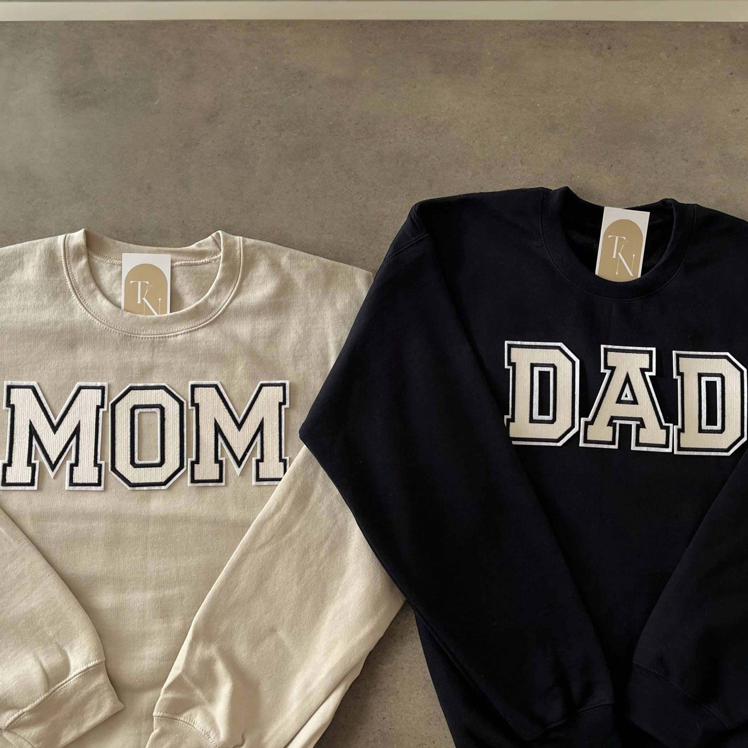 Mom and Dad Sweatshirt Mom and Dad Shirts Gifts for New Mom Gifts for New Dad Gifts for New Parent Mothers Day Gift Fathers Day Gift Etsy Canada