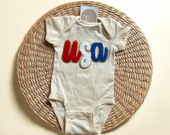 4th of July Baby Outfit, 4th of July Baby Onesie, USA Baby Outfit, Baby USA Shirt,Baby USA Onesie,Baby Girl 4th of July,Baby Boy 4th of July