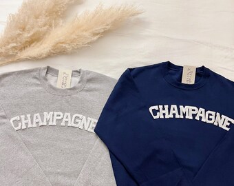 Champagne Sweatshirt, Champagne Sweater, Champagne Shirt, Champagne Lover Gifts, Alcohol Sweatshirt, Hungover Sweatshirt, Funny Sweatshirt