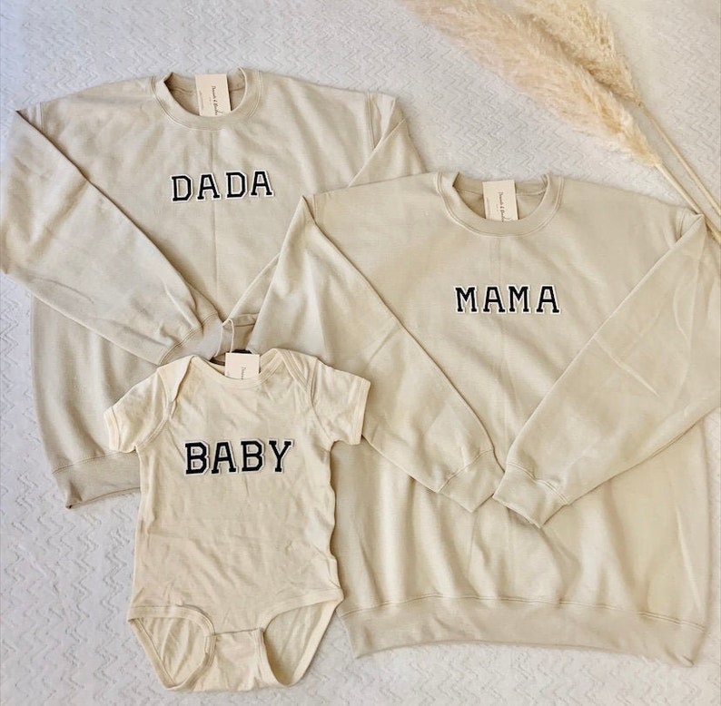 Matching Family Outfit| Mom Dad Baby Hospital Outfit | Mommy and Me Outfits | Pregnancy Reveal Shirts | Pregnancy Announcement Shirts 