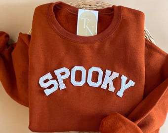 Spooky Sweatshirt,Spooky Season Sweatshirt, Stay Spooky Shirt, Halloween Sweatshirt, Halloween Crewneck, Ghost Halloween, Fall Sweatshirt