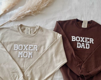 Boxer Dog Sweatshirt | Boxer Mom Shirt | Boxer Mom Sweatshirt | Boxer Dad Sweatshirt | Boxer Mom Gift | Boxer Mom Gift | Boxer Dog Gifts