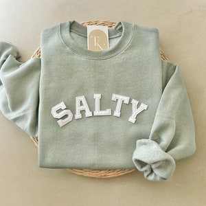 Salty Sweatshirt, Salty Crewneck, Salty Sweater, Salty Shirt, Christian Sweatshirt, Christian Apparel, Matthew 5:13 Shirt, Bible Verse Shirt image 1