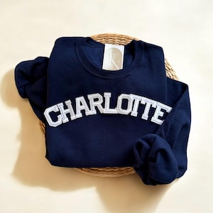 Charlotte Sweatshirt, Charlotte Crewneck, Charlotte Gifts, Charlotte Shirt, North Carolina Sweatshirt, North Carolina Gift, State Sweatshirt