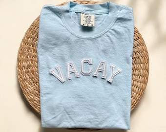 Camisa Vacay Comfort Colors®, Camisa Vacay Mode, Camiseta Vacay Mode, Camisa de vacaciones, Camisa de viaje, Camisetas de viaje, Camisa de viaje para chicas, Regalo para viajera
