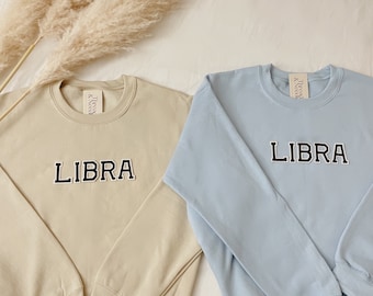 Libra Sweatshirt, Libra Crewneck, Libra Shirt, Libra Birthday Gifts, Libra Gifts, Gifts for Libra, Libra Gift Ideas, Zodiac Sign Sweatshirt