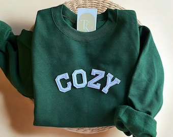 COZY Sweatshirt, Cozy Sweater, Winter Sweatshirt, Fall Sweatshirt, Oversized Sweatshirt, Sweatshirts for Women, Sweater Weather Sweatshirt