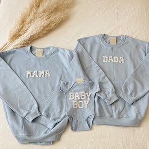 Baby Boy Hospital Outfit | Newborn Boy Coming Home Outfit | Matching Family Outfit | Mom and Baby Matching Hospital Outfit|Family Sweatshirt