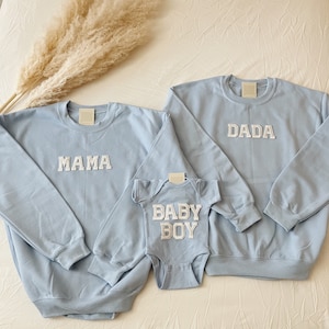 Baby Boy Hospital Outfit | Newborn Boy Coming Home Outfit | Matching Family Outfit | Mom and Baby Matching Hospital Outfit|Family Sweatshirt