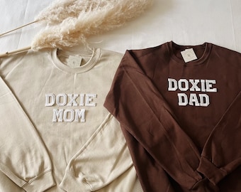 Doxie Mom Sweatshirt | Doxie Mama Shirt | Doxie Dad Sweatshirt | Daschund Sweatshirt | Doxie Sweater | Doxie Gifts | Dog Mom Sweatshirt