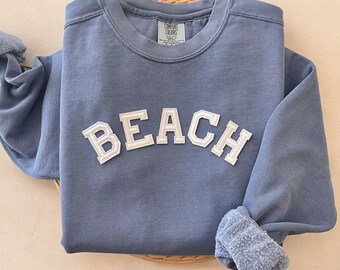 Sweat de plage Comfort Colors®, sweat à capuche de plage, chemise de plage, chemise d'été tendance, sweat de plage, vêtements d'été mignons, cadeau pour amoureux des voyages