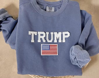 Moletom Comfort Colors Trump, Moletom Trump 2024, Camisa Trump, Trump Merch, Camisa Pro Trump, Moletom MAGA, Moletom 45 47