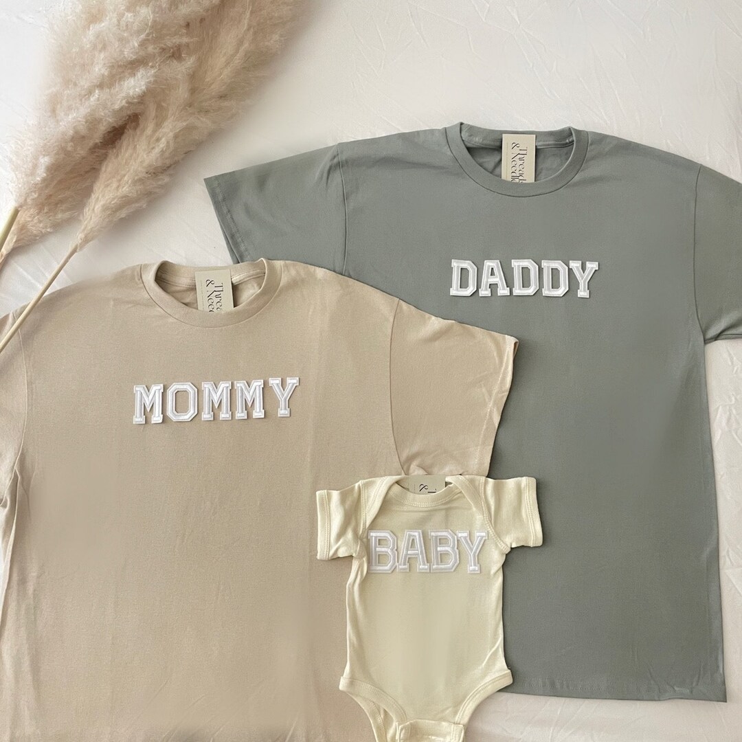 Mommy and Daddy Shirts | Mommy Daddy Baby Shirts | Matching Family ...