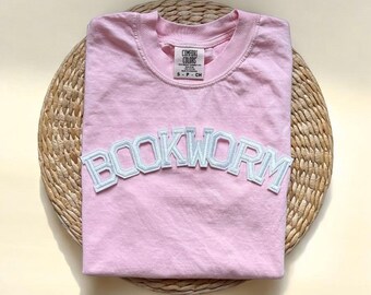 Comfort Colors® Bookworm Shirt, Book Lover Shirt, Bookish Shirt, Book Club Shirts, Bookworm Tee, Reading Teacher Tshirt, Librarian Gift
