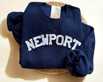 Newport Sweatshirt, Newport Beach Sweater, Newport Gifts, Newport Bachelorette Party Shirts, Bachelorette Sweaters, Rhode Island Sweatshirt