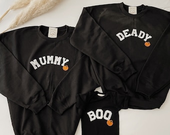 Familie Halloween-kostuums | Baby Halloween-kostuum | Familie Halloween-shirts | Mama en ik Halloween | Halloween zwangerschap aankondiging