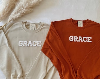Grace Upon Grace Sweatshirt | Grace Sweatshirt | Saved By Grace Sweatshirt | Saved By Grace Shirts | Christian Sweatshirt | Christian Gifts