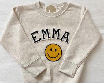 Felpa con nome personalizzato, Felpa per bambini personalizzata, Vestiti per bambini, Camicia per bambini personalizzata, Felpa per bambini personalizzata, Abbigliamento per bambini