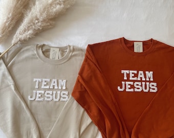 Team Jesus Sweatshirt | Team Jesus Shirt | Be Like Jesus Sweatshirt | Be Like Jesus Shirt | Group Church Shirt | Youth Group Shirts