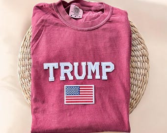 Komfortfarben Trump Shirt, Trump Shirt, Trump 2024 Shirt, Maga 45 47 Shirt, Donald Trump Shirt, Pro Trump Shirt, Trump Merch, Wahlshirt
